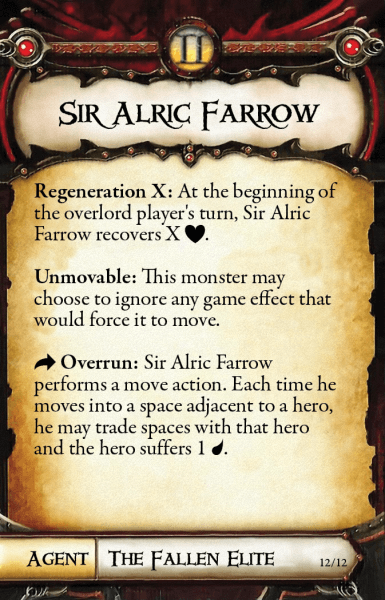A-sir Alric Farrow Act II Back