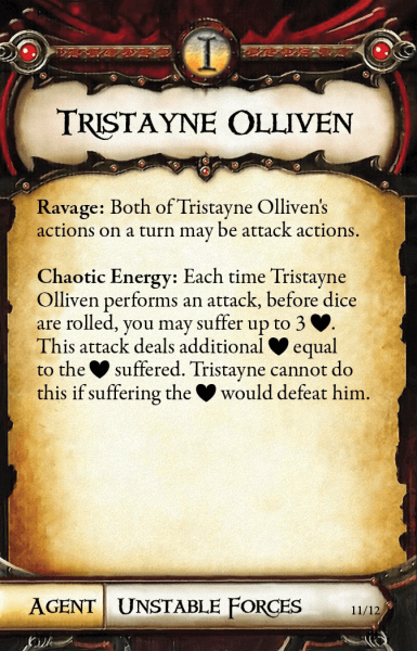 A-tristayne Olliven Act I Back
