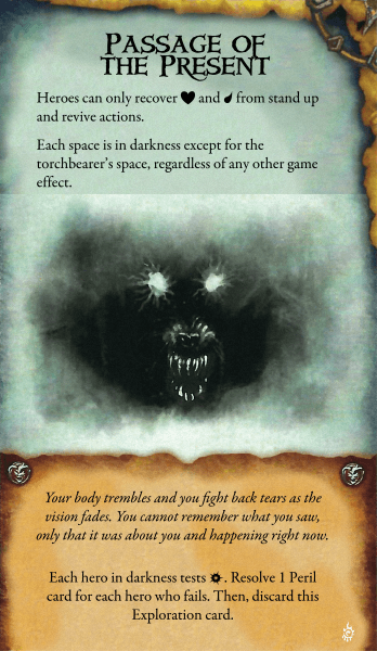 passage of the present