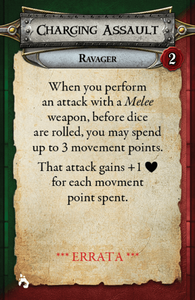 charging assault errata