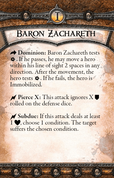 Baron Zachareth Act I Back