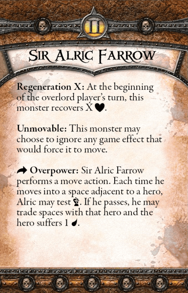 Sir Alric Farrow Act II Back