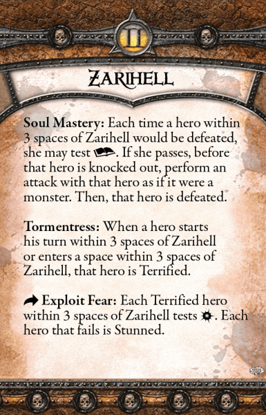 Zarihell Act II Back