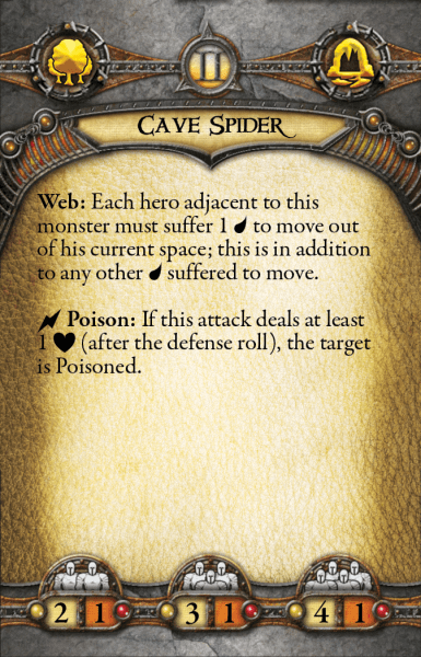 Cave Spider Act II Back