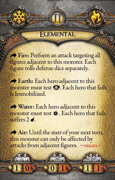 Elemental Act II Back