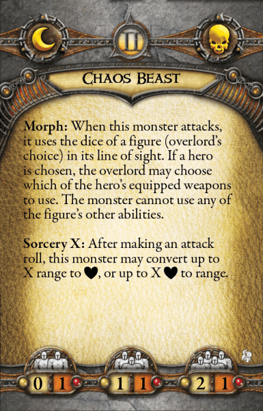 Chaos Beast Act II Back