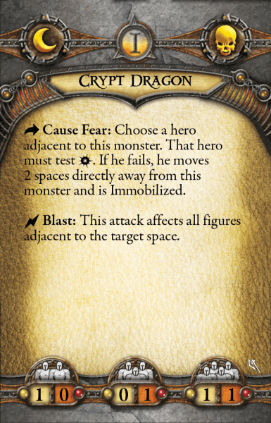 Crypt Dragon Act I Back