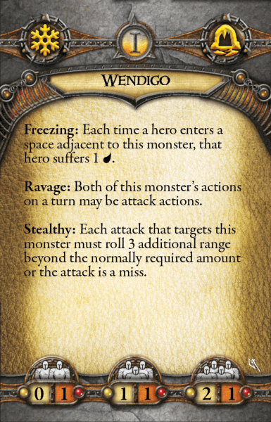 Wendigo Act I Back