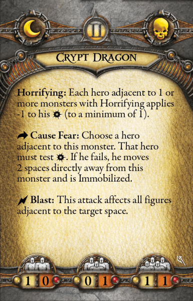 Crypt Dragon Act II Back