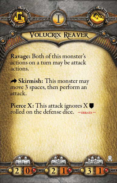 Volucrix Reaver Act I Back