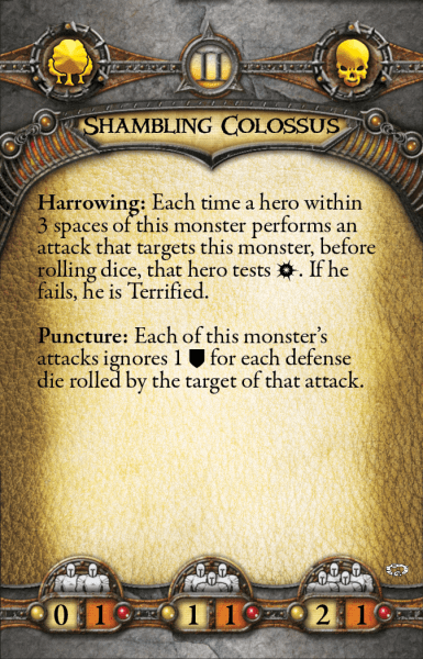 Shambling Colossus Act II Back