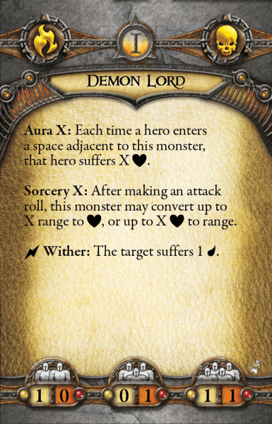 Demon Lord Act I Back