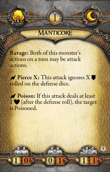 Manticore Act I Back