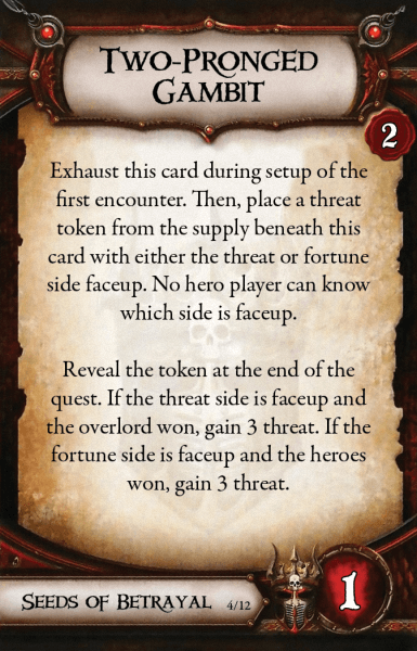 two-pronged gambit