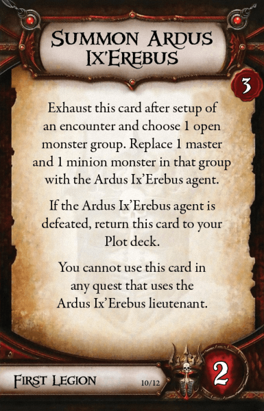 summon ardus ix'erebus