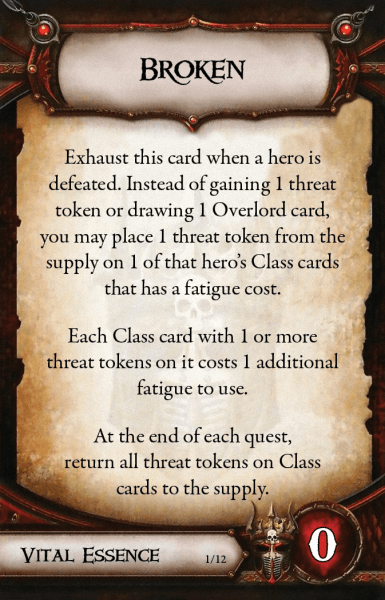 broken