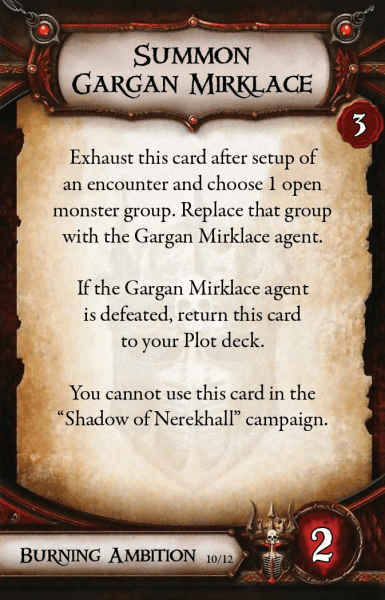 summon gargan mirklace