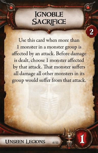 ignoble sacrifice