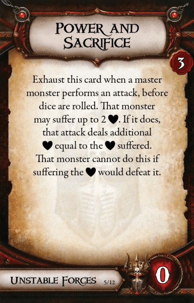 power and sacrifice