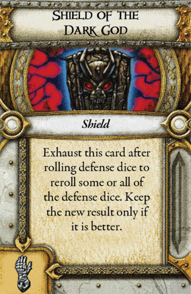 shield of the dark god