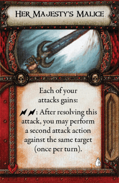 her majesty's malice