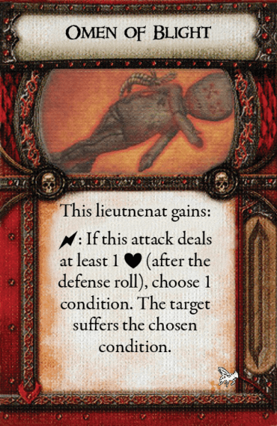 omen of blight