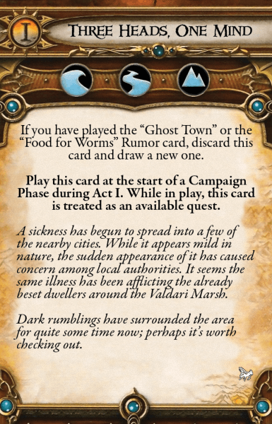 three heads, one mind