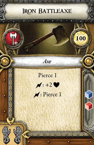 iron battleaxe