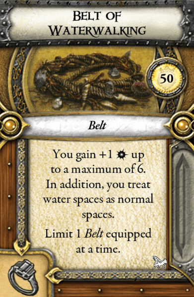 belt of waterwalking